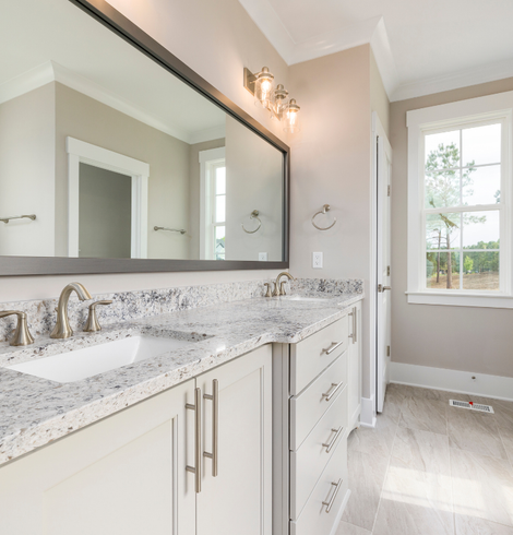 Salle de bain rénovée à Évreux